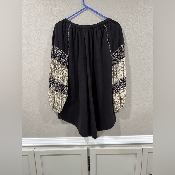 Gimmicks Pieced Lace-Up Top - Picture 8 of 8